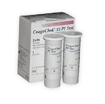 Strips Test Coagulation CoaguChek® XS PT Test 2X .. .  .  